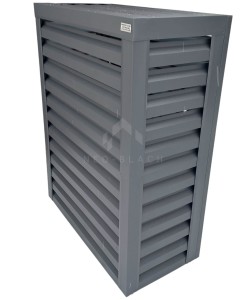 Osłona pompy ciepła 90x40x140 cm antracyt NB269