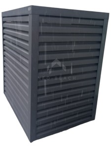 Osłona pompy ciepła 80x50x180 cm antracyt  NB271