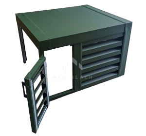 Osłona Klimatyzatora 80x50x60cm Zielony - Zabudowa  NB405