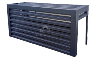 Osłona Klimatyzatora 100x50x60cm Antracyt - Zabudowa Klimatyzacji  NB410