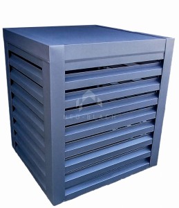 Osłona Klimatyzatora Pompy Ciepła 90x50x100 Antracyt - Zabudowa Klimatyzacji NB411